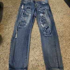 Ripped jeans